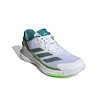 Chaussures de padel pour hommes adidas  Crazyquick Padel Shoes Cloud White/Aurora Ivy