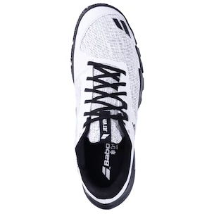 Chaussures de padel pour hommes Babolat  Jet Viva M White/Black  EUR 42,5
