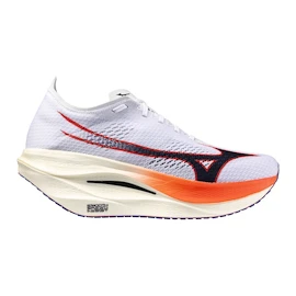 Chaussures de running Mizuno Wave Rebellion Pro 3 White/Baritone Blue/Fiery Cora