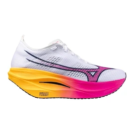 Chaussures de running Mizuno Wave Rebellion Pro 3 White/Pink Tetra/Tang Orange