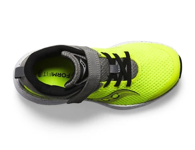 Chaussures de running pour enfant Saucony  Kinvara 14 A/C Citron/Grey