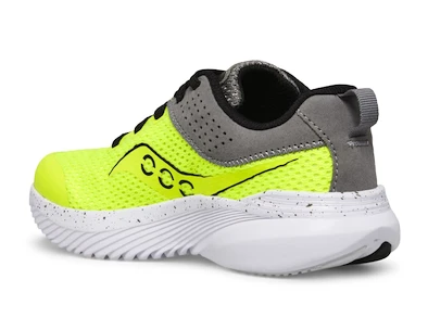 Chaussures de running pour enfant Saucony  Kinvara 14 LTT Citron/Grey  UK 5,5