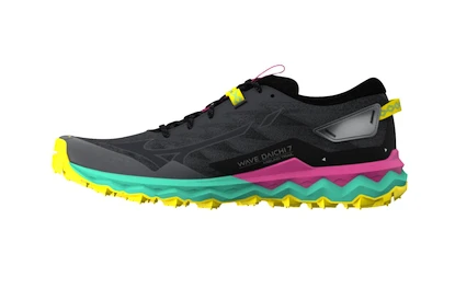 Chaussures de running pour femme Mizuno  Wave Daichi 7 Iron Gate/Ebony/Fuchsia Fedora  UK 6,5