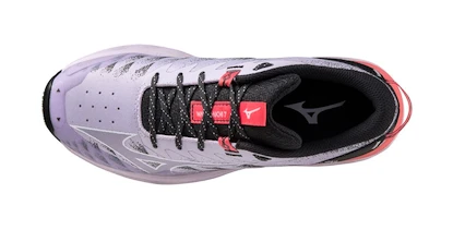 Chaussures de running pour femme Mizuno  Wave Daichi 7 Pastel Lilac/Wisteria/Sun Kissed Coral  UK 5,5