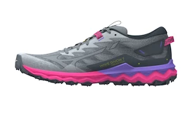 Chaussures de running pour femme Mizuno Wave Daichi 7 Pearl Blue/High-Vis Pink/Purple Punch