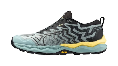 Chaussures de running pour femme Mizuno  Wave Daichi 8 Aquifer/Black Oyster/Sunshine  UK 5,5