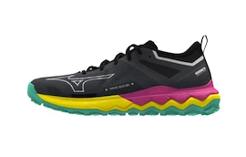 Chaussures de running pour femme Mizuno Wave Ibuki 4 Iron Gate/Blazing Yellow/Fuchsia Fedora
