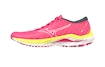 Chaussures de running pour femme Mizuno  Wave Inspire 19 High-Vis Pink/Snow White/Luminous  UK 4,5