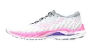 Chaussures de running pour femme Mizuno Wave Inspire 19 Snow White/High-Vis Pink/Purple Punch