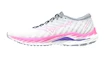 Chaussures de running pour femme Mizuno  Wave Inspire 19 Snow White/High-Vis Pink/Purple Punch