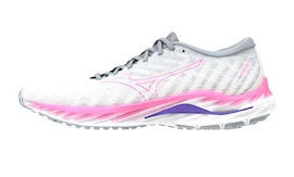 Chaussures de running pour femme Mizuno Wave Inspire 19 Snow White/High-Vis Pink/Purple Punch