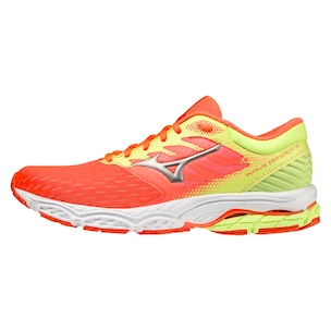 Chaussures de running pour femme Mizuno  Wave Prodigy 3 Neon Flame/Silver