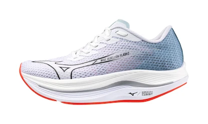 Chaussures de running pour femme Mizuno Wave Rebellion Flash 2 White/Black/Gray Mist  UK 4,5