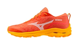 Chaussures de running pour femme Mizuno Wave Rider Gtx Hot Coral/White/Carrot Curl
