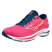 Chaussures de running pour femme Mizuno  Wave Rider Wave Rider 25 / Phlox Pink / White / Gibraltor Sea