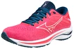 Chaussures de running pour femme Mizuno  Wave Rider Wave Rider 25 / Phlox Pink / White / Gibraltor Sea