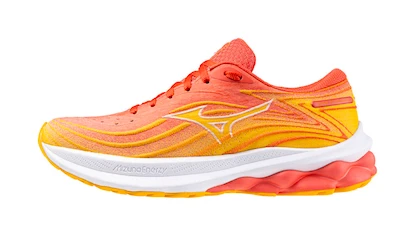 Chaussures de running pour femme Mizuno  Wave Skyrise 5 Dubarry/White/Citrus  UK 6