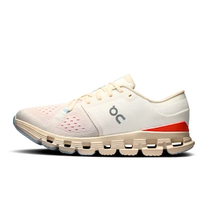 Chaussures de running pour femme On Cloud X 4 Ivory/Salmon