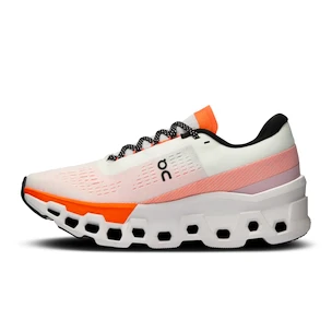 Chaussures de running pour femme On Cloudmonster 2 White/Flame  EUR 42