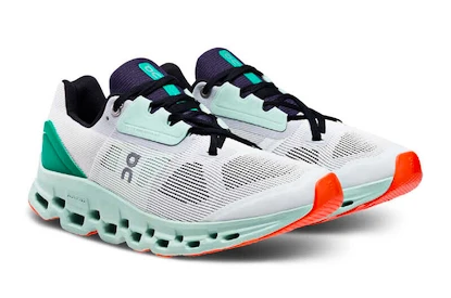 Chaussures de running pour femme On Cloudstratus Undyed-White/Creek