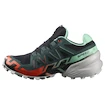 Chaussures de running pour femme Salomon Speedcross 6 Gore-Tex Black/Electric Green/Cherry Tomato