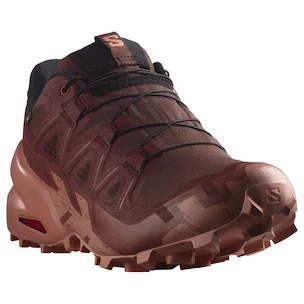 Chaussures de running pour femme Salomon Speedcross 6 Gore-Tex Rum Raisin/Barn Red/Canyon Clay