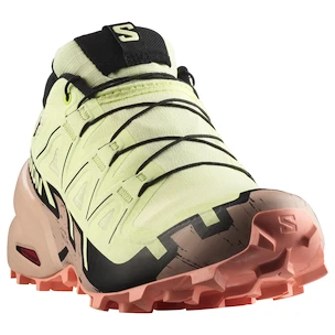 Chaussures de running pour femme Salomon Speedcross 6 Gtx Lime Cream/Mahogany Rose/Black
