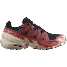 Chaussures de running pour femme Salomon SPEEDCROSS 6 GTX W Black/Cohide/Fad