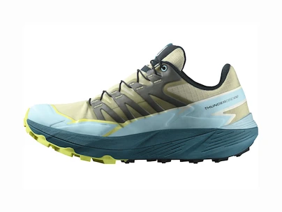 Chaussures de running pour femme Salomon  THUNDERCROSS W Alfalfa/TanagerTurquoise/Sunny Lime  UK 6,5