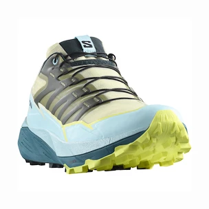 Chaussures de running pour femme Salomon  THUNDERCROSS W Alfalfa/TanagerTurquoise/Sunny Lime  UK 6,5