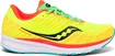 Chaussures de running pour femme Saucony  Ride 13 Citrn/Mutant