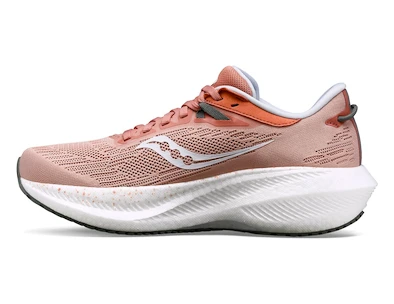 Chaussures de running pour femme Saucony  Triumph 21 Lotus/Bough  UK 4