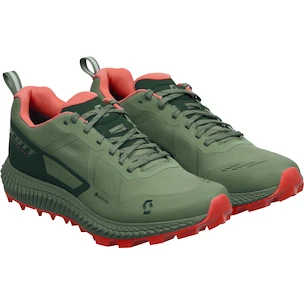 Chaussures de running pour femme Scott  Supertrac 3 GTX Frost Green/Coral Pink