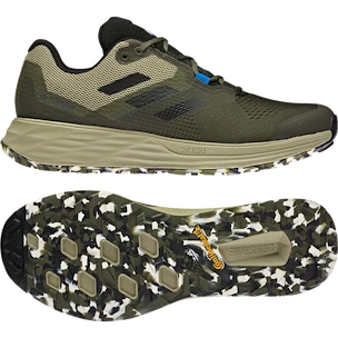 Chaussures de running pour homme adidas  Terrex Two Flow Focus Olive