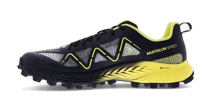 Chaussures de running pour homme Inov-8 Mudtalon Speed (Wide) Black/Yellow  UK 10,5