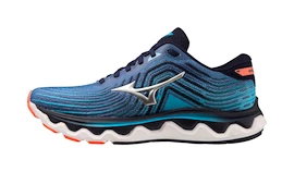 Chaussures de running pour homme Mizuno Wave Horizon 6 Surf the Web/Silver/Neon Flame