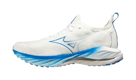 Chaussures de running pour homme Mizuno Wave Neo Wind Undyed White/Peace Blue