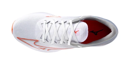 Chaussures de running pour homme Mizuno Wave Rebellion Sonic 2 White/Hot Coral/Harbor Mist  UK 7