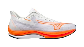 Chaussures de running pour homme Mizuno Wave Rebellion Sonic White/Light Orange/Blue Ashes