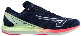 Chaussures de running pour homme Mizuno Wave Shadow Wave Shadow 5 / Blue Depth / Illusion Blue / Paradise Green