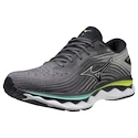 Chaussures de running pour homme Mizuno  Wave Sky 6 Quiet Shade/Silver/Neo Lime