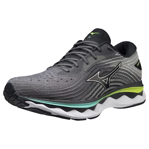 Chaussures de running pour homme Mizuno  Wave Sky 6 Quiet Shade/Silver/Neo Lime