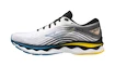Chaussures de running pour homme Mizuno Wave Sky 6 White/Cyber Yellow/Indigo Bunting