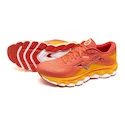 Chaussures de running pour homme Mizuno Wave Sky 7 Cayenne/Nickel/Carrot Curl
