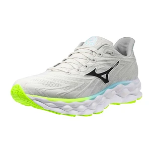 Chaussures de running pour homme Mizuno  Wave Sky 8 Nimbus Cloud/Black/Green Gecko