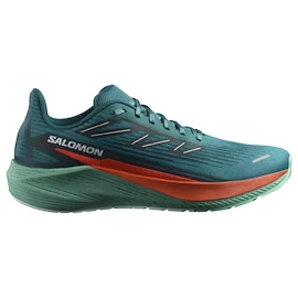 Chaussures de running pour homme Salomon Aero Blaze 2 Deep Lake/Cherry Tomato/Electric Green