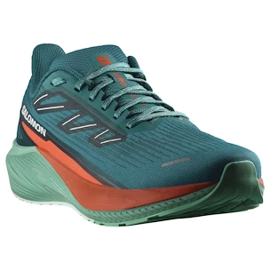 Chaussures de running pour homme Salomon Aero Blaze 2 Deep Lake/Cherry Tomato/Electric Green