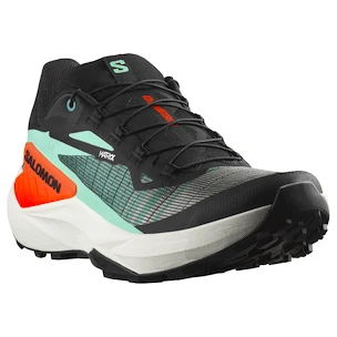 Chaussures de running pour homme Salomon Genesis Black/Electric Green/Cherry Tomato