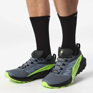 Chaussures de running pour homme Salomon  GTX Flint/Black/Grgeck  UK 11