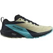 Chaussures de running pour homme Salomon Sense Ride 5 Alfalfa / Carbon / Peacock Blue  UK 9